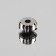 Rhinestones are sewing “circle”, in the frame, d = 10 mm, 20 pcs, black color