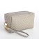 Lightning cosmetic bag, gray color