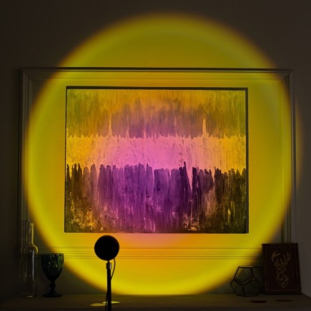 Light device "Sunset" on the leg, 5 cartridges, glow warm white, 5 V-2
