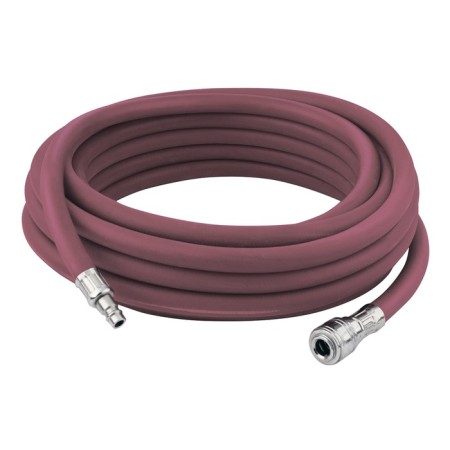 Stels hose, pneumatic rubber, 10 × 16 mm, 24 bar, reinforced, fast -seated, 10 m
