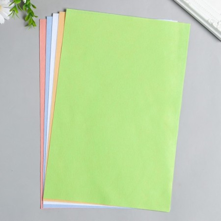 Fetr "Gamma" 0.5 mm 20x30 cm ± 2 cm (set 5 pcs) Assorted No. 1