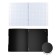 Notebook A5+, 48 sheets in the Erichkrause "Folderbook", a replaceable plastic cover, an offset unit, black