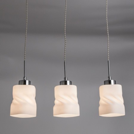 Suspended lamp Citilux "Berta" CL126232, 52x11x45 cm, 3x75W, E27, brown color-7