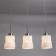 Suspended lamp Citilux "Berta" CL126232, 52x11x45 cm, 3x75W, E27, brown color