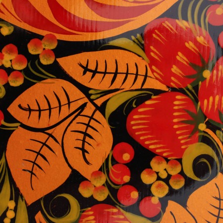 Set of cutting boards "Golden Fish", 3 pcs, Khokhloma-4