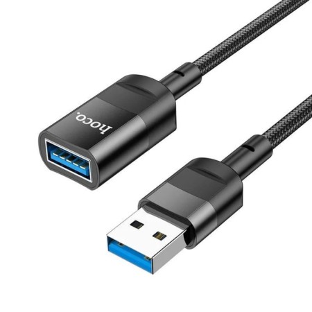Hoco U107, USB-USB, USB3.0, 1.2 meters, black cable-2