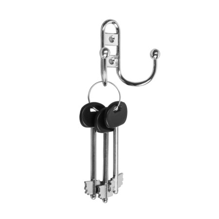 Hook furniture tundra TKD017, two -rod, chrome-2
