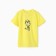 T -shirt for a boy, yellow color, height 128 cm