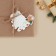 Schildik decorative for the gift "MULLSLENTVEN", 6.4 x 6.7 cm, New Year
