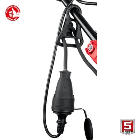 Lawn mowed network bison GS-38-1700, 220 V, 1700 watts, 3300 rpm, beard 38 cm-13
