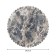 The tablecloth “Marble cracks”, round, Saten, d = 150 cm