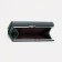 Women's wallet on magnets, green color