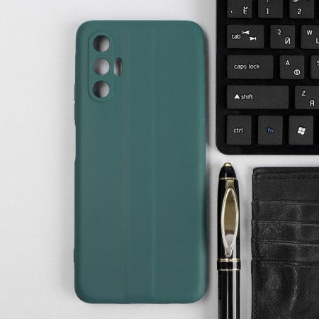 Red Line Ultimate case, for Tecno Pova 3, silicone, dark green