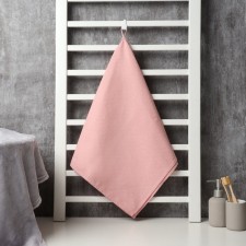 Waffle towel economy and I'm 50*90 cm, col. powder, 100% HL, 200g/m2