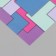 Scrapbooking paper "Bright geometry" density 180 grams set 10 pcs 15.5x17 cm