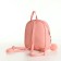 Baby backpack on lightning, pink color