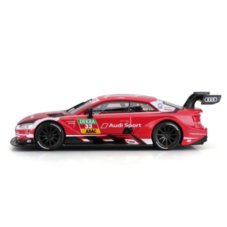 Racing machine BBURAGO AUDI SPORT RS 5 DTM 2018, DIE-CAST, 1:32, Red color-8
