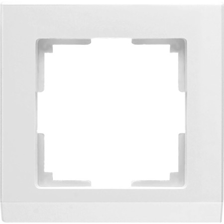Frame for 1 post WL04-FRAME-01-WHITE, white color
