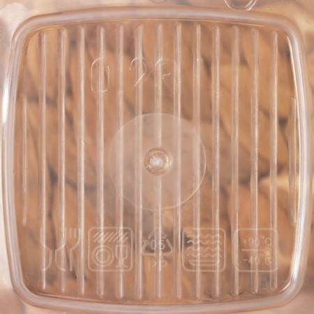 A set of food containers Ricco, 3 pcs: 230 ml, 500 ml, 900 ml, square, assorted color-6