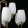 Palermo chandelier, size 80x108x80 cm, 480W 12xe27 IP 20