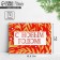 Happy New Year Hagd Postcard, Golden Botany, 10.5 x 7.5 cm, New Year