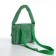 Youth bag on magnet, green color