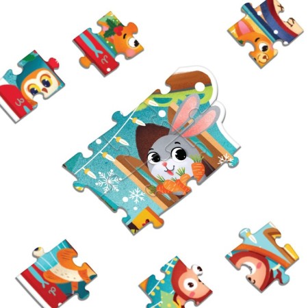 Figure puzzle "Magic Clock", 77 details-2