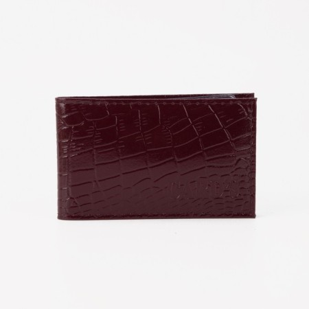 Businessman for 18 cards, burgundy color