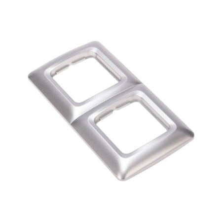 Kranz 2-STO-STO-STRO-STROLRAL, Silver metallic KR-78-0286 frame-1