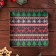 Bearbox, confectionery packaging, "Christmas tree decorations", 12 x 12 x 3 cm, New Year