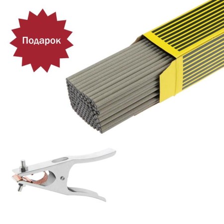 Electrodes ESAB OK 46, D = 4 mm, 450 mm, 6.6 kg + gift