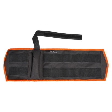 Firetrack case for fire extinguisher OP-1-OP-5, automobile, polyester, black/orange-2