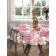 The tablecloth “warm shades of roses”, round, Saten, d = 150 cm