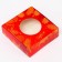 Gift box team with the window "Fulfillment of desires", 10 x 10 x 3 cm