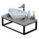 Santa foster marble counterattack 805x35x450 mm, volcanic-gray color