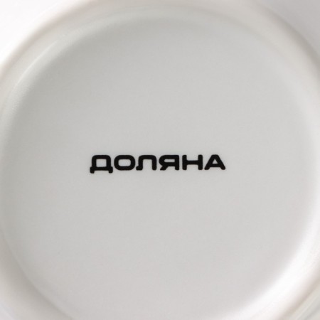 Набор кружек фарфоровых Доляна «Вкусный кофе», 4 предмета: 340 мл-5