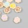 Decor for creativity Plastic "Paw" MIX 1.3x1.3 cm