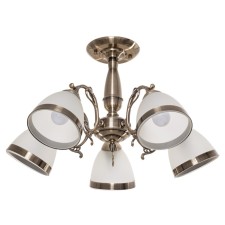Madeline classic chandelier 5 lamps 60W E27 Foundation of antique bronze