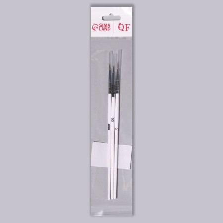 A set of hands for nail design, 3 pcs, 18 cm, white color-4
