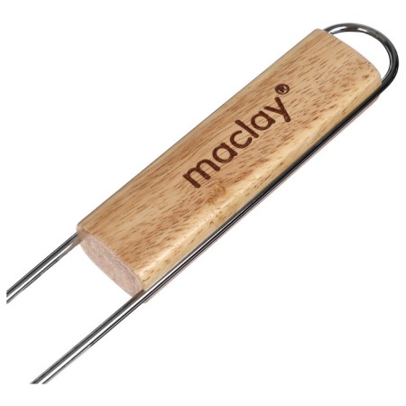 Grill grill for fish Maclay, 30x12 cm, chrome steel, for barbecue-12