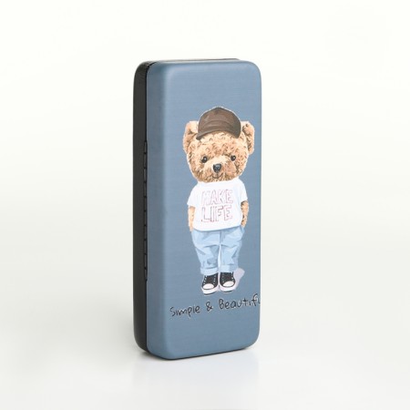 Case case on a cracker, gray color