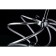 Suspension lamp Maytoni Mod211-07-N, LED, 40 W, 520x520x1500 mm, 2000 lm, 2700k, chrome
