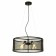 Suspended Citilux “Robin” CL535245, 50x50x120 cm, 4x60W, E14, brown color