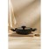 Poster - aluminum fried, d = 24 cm, h = 6.5 cm, anti -stick coating, induction, black color