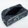 Lightning cosmetic bag, gray/blue color