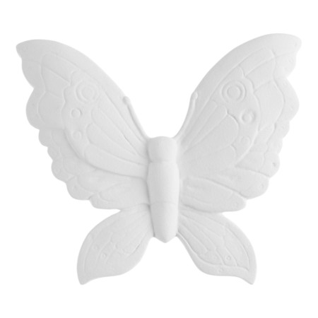 Decoration wall -mounted, gypsum panel "butterflies" 10 pcs-1