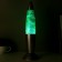 Typhoon lamp Led, lava, sparkles, silver 35.5 cm Risalux