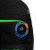 Youth backpack 40 x 25 x 13 cm, Grizzly, ergonomic back, laptop compartment, black/green