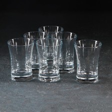 A set of glass glasses Azur, 210 ml, 6 pcs
