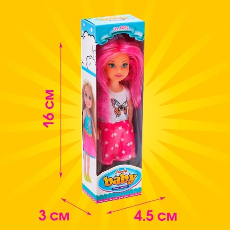 Кукла малышка «Алиса» в платье, МИКС-4